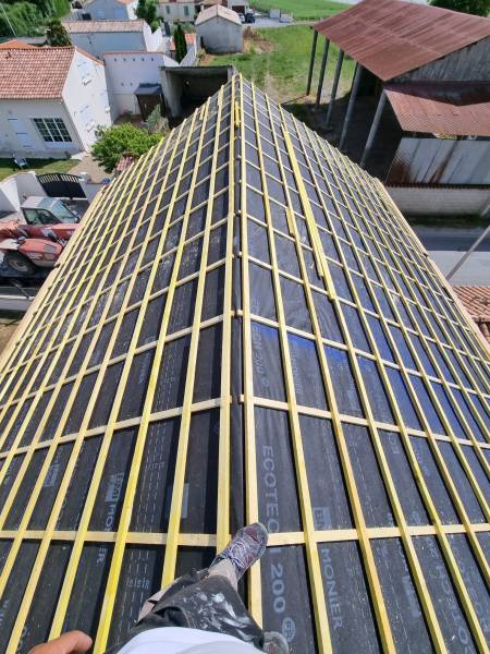 Nettoyage et demoussage de toiture à Aigrefeuille D Aunis